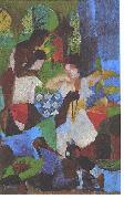 August Macke Turkish jewelry dealer oil painting